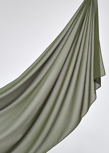 Basic Chiffon in Wild Olive